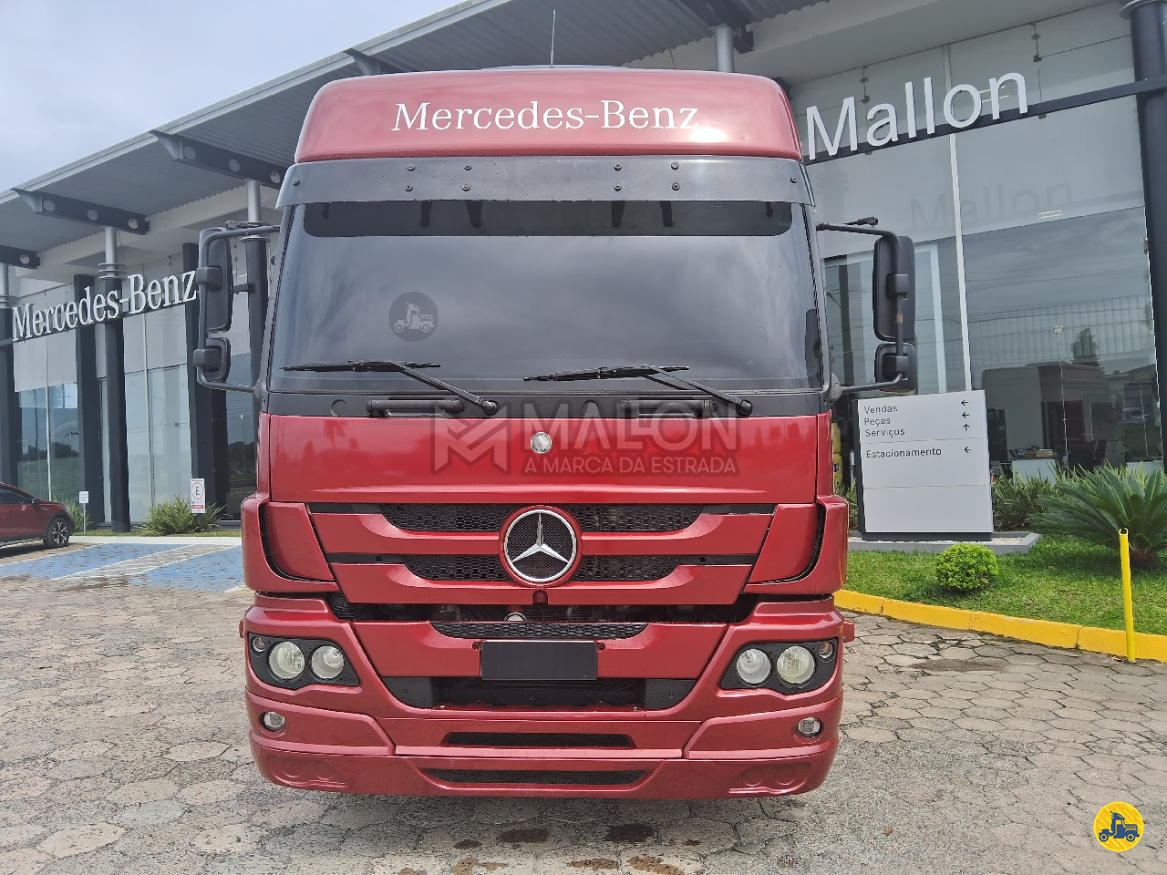 CAMINHAO MERCEDES-BENZ MB 3030 Chassis BiTruck 8x2 Mallon Truck Seminovos - MB MAFRA SANTA CATARINA SC